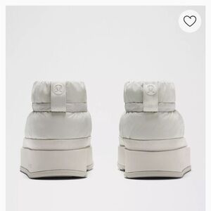 lululemon athletica Women's Gray Wunder Puff Mini Boot